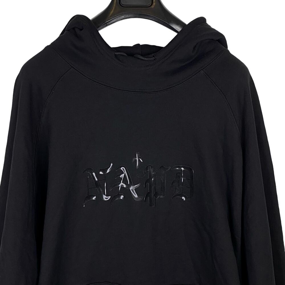NAPD Not A Pipe Dream Logo Hoodie Black Sz XL Oversized Heavyweight Streetwear